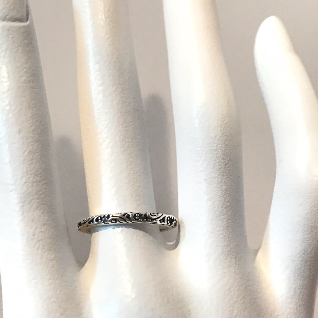 Engraved Silver Ring Engraved Silver Ring Silver Ring Silver Ring Silver Ring